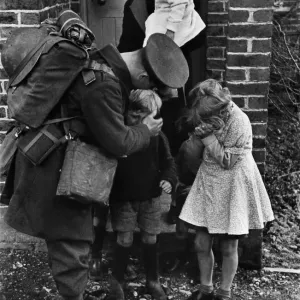A Father's Farewell Print, Circa 1939 A Father's Farewell Print, Circa 1939