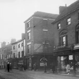 Fearis and Company provision store on the corner of Wells Street and The Burges Fearis and Company provision store on the corner of Wells Street and The Burges