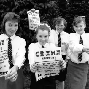 Four fearless crimestoppers have come up with an idea to enlist support for their local