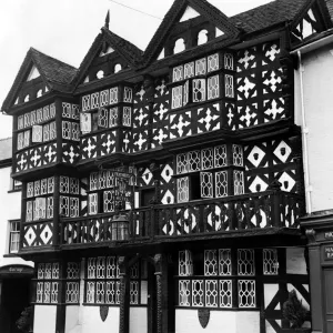 The Feathers Hotel, Ludlow Print c.1965