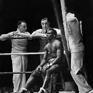 Frank Kenny vs Richie Kid Tanner Print, 6th October 1938