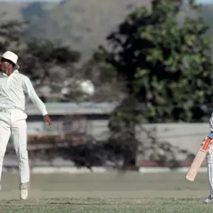 February 1990 90-1082-009 International Test Match Cricket. West Indies vs England