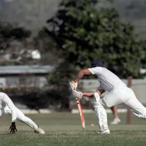 February 1990 90-1082-023 International Test Match Cricket. West Indies vs England