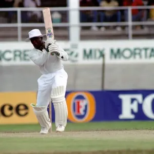 February 1990 90-1082-037 International Test Match Cricket. West Indies vs England