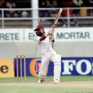 February 1990 90-1082-058 International Test Match Cricket. West Indies vs England