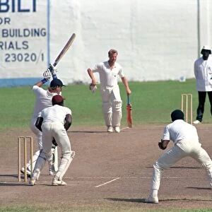 February 1990 90-1082-080 International Test Match Cricket. West Indies vs England