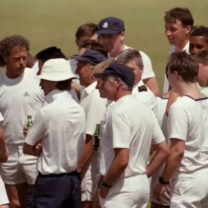 February 1990 90-1082-090 International Test Match Cricket. West Indies vs England