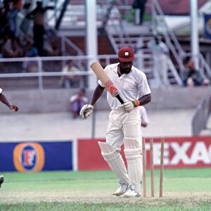 February 1990 90-1082-103 International Test Match Cricket. West Indies vs England