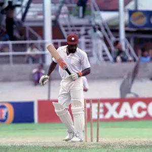 February 1990 International Test Match Cricket Print