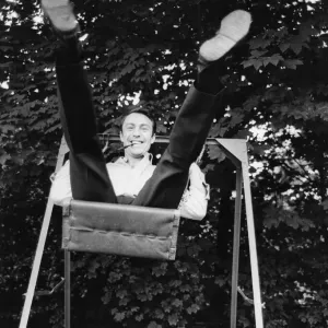 Print of Jimmy Greaves in England team hotel, 11th July 1966