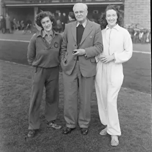 Female Athletes at Tooting Bec Training Club. DM 18 / 3 / 1952 C1358 / 1