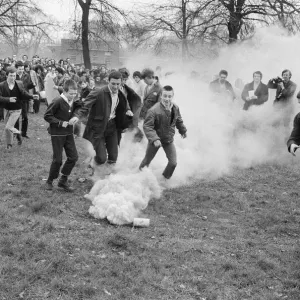 The Festival of Life'meeting arranged by the CND held at Victoria Park in The Festival of Life'meeting arranged by the CND held at Victoria Park in