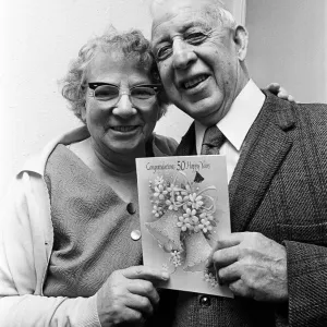 Fifty years a valentine, Middlesbrough, North Yorkshire. 1975 Fifty years a valentine, Middlesbrough, North Yorkshire. 1975