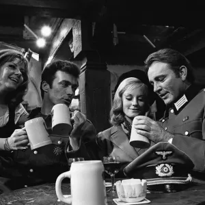 Film Where Eagles Dare 1968 Clint Eastwood Richard Burton Mary Ure Ingrid Pitt Film Where Eagles Dare 1968 Clint Eastwood Richard Burton Mary Ure Ingrid Pitt