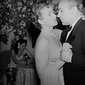 Film George raft and Coleen gray in tango scene from film "I