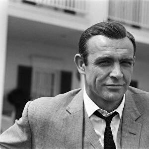 Film Goldfinger 1964 Sean Connery on location James Bond 007 11th June 1964