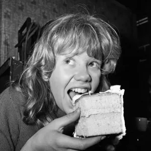 Film star Hayley Mills celebrates her 15th birthday at Pinewood Studios where she is Film star Hayley Mills celebrates her 15th birthday at Pinewood Studios where she is