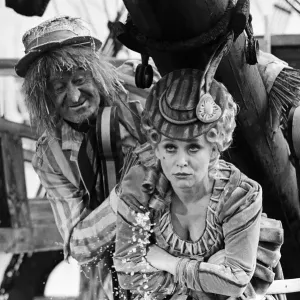 Filming of the childrens television series Wurzel Gummidge at Brixham harbour in