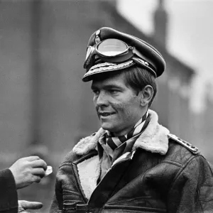 The filming of a dream scene in the film Billy Liar The filming of a dream scene in the film Billy Liar
