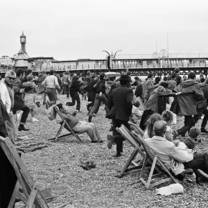 Filming of Quadrophenia in Brighton, based on the Mods and Rockers battles of the mid Filming of Quadrophenia in Brighton, based on the Mods and Rockers battles of the mid