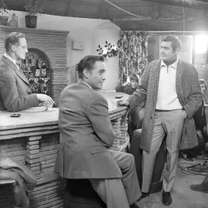 Filming of Subterfuge in Westcott, Dorking, in January 1968