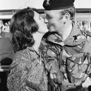 The final homecoming for army units of the Royal Engineers 36th Regiment which took place The final homecoming for army units of the Royal Engineers 36th Regiment which took place