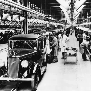 Austin 10 Final Polish Print, Longbridge Works, September 1936
