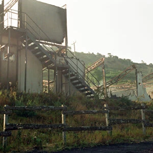 A fire totally gutted the Eston Ski Village building. 22nd August 1996