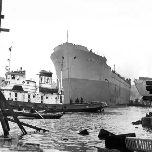 The first bulk carrier to be built at the Sunderland shipyard of Joseph L Thompson The first bulk carrier to be built at the Sunderland shipyard of Joseph L Thompson