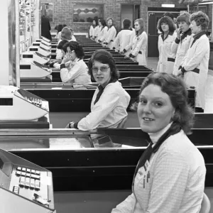 Print of Presto Supermarket's First Customers in Hinckley, 1978 Print of Presto Supermarket's First Customers in Hinckley, 1978