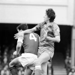 First Division Football. Arsenal 0 v. Swansea 2. February 1982 LF08-18-055 First Division Football. Arsenal 0 v. Swansea 2. February 1982 LF08-18-055