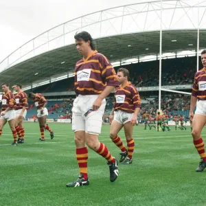 The First Huddersfield Giants Home Game at McAlpine Stadium Print 28th August 1994