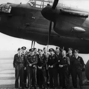 Print of The first Lancaster to fly from the United Kingdom to Australia Print of The first Lancaster to fly from the United Kingdom to Australia