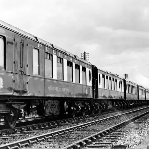 The first post war Pullman Train as she passed through Low Fell en route for Kings Cross The first post war Pullman Train as she passed through Low Fell en route for Kings Cross
