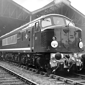 British Railways' Scafell Pike Diesel-Electric Locomotive Print