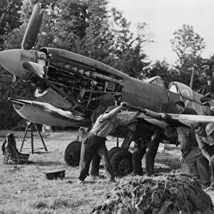 The first RAF Repair and Salvage Unit was working operationally within three days of