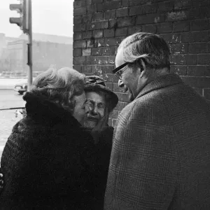 For the first time since its erection, the Berlin Wall is opened for border crossings for For the first time since its erection, the Berlin Wall is opened for border crossings for
