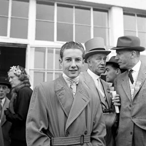 Flat Racing Jockey Lester Piggott. 3rd June 1954