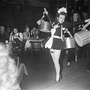 The floor show at the Cabaret Club July 1946