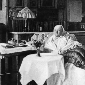 Florence Nightingale in Her South Street Home Print, 1906 Florence Nightingale in Her South Street Home Print, 1906