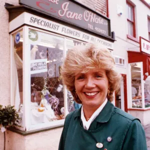 Jane O Hare, Eston Florist, 1991 Print