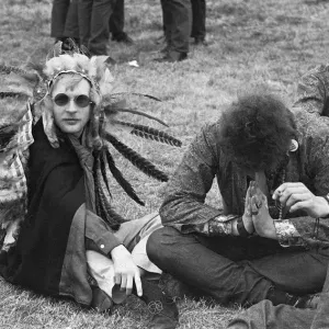Flower People at the 1967 National Jazz and Blues Festival at Royal Windsor Racecourse Flower People at the 1967 National Jazz and Blues Festival at Royal Windsor Racecourse