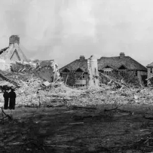 Print of Flying Bomb Incident at Petherton Road