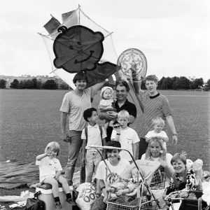 Kite Day at Salendine Nook High School, 16th July 1989 Print Kite Day at Salendine Nook High School, 16th July 1989 Print
