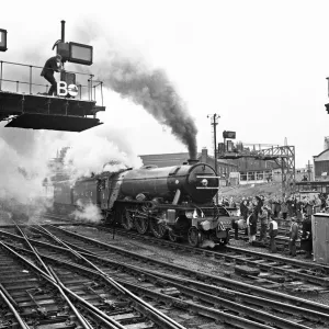 The Flying Scotsman. The 40th anniversary run from Kings Cross to Edinburgh The Flying Scotsman. The 40th anniversary run from Kings Cross to Edinburgh