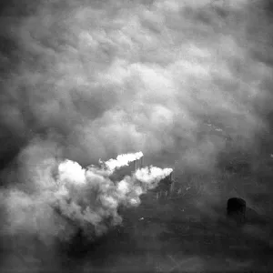 Fog Scenes in Battersea Powerstation, 16th November 1949