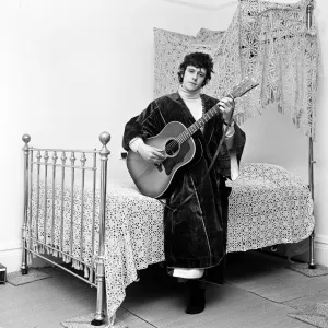 Folk musician Donovan. 13th February 1966 Folk musician Donovan. 13th February 1966