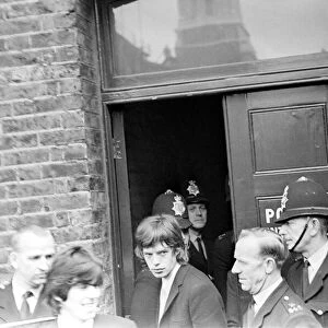 Following an incident in March 1965 Bill Wyman, Mick Jagger & Brian Jones of the Rolling