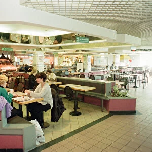 Food Court in the Queens West Shopping Centre, Queen Street, Cardiff City Centre, Cardiff