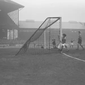 Chelsea v Leeds FA Cup Replay Print 28/2/1952